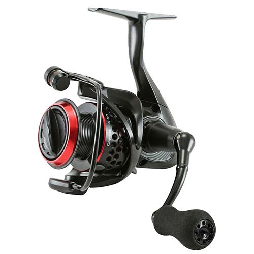 Ceymar Baitfeeder Spinning Reel - 40 Reel Size, 5.0:1 Gear Ratio, 29" Retrieve Rate, 13 lb Max Drag, Ambidextrous