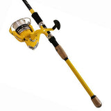 Fin-Chaser Spinning Combo - 30, 6'6" Length, 2 Piece, 1-8-1-2 oz Lure Rate, Medium Power, Ambidextrous