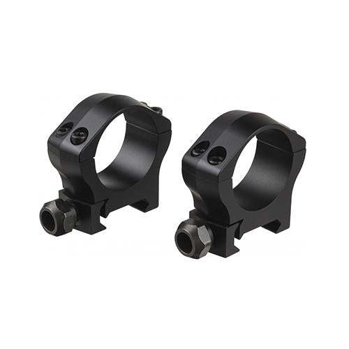 Mountain Tech Picatinny Style Rings - 34mm, Low Height, Matte Black