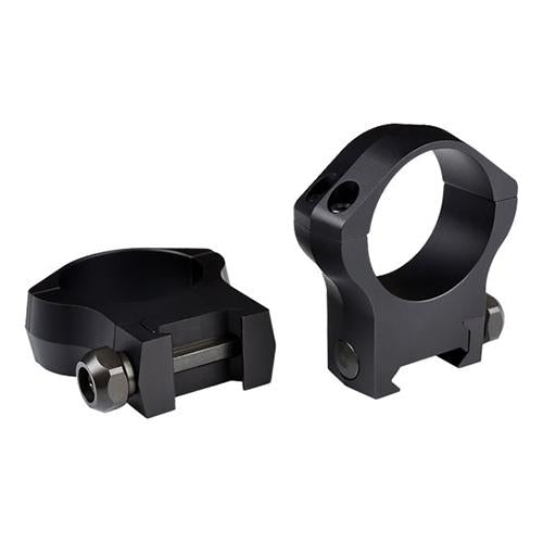 Mountain Tech Picatinny Style Rings - 34mm, High Height, Matte Black