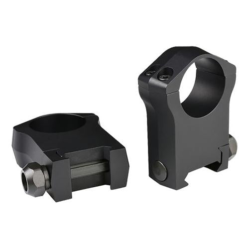 Mountain Tech Picatinny Style Rings - 1", Ultra High Height, Matte Black