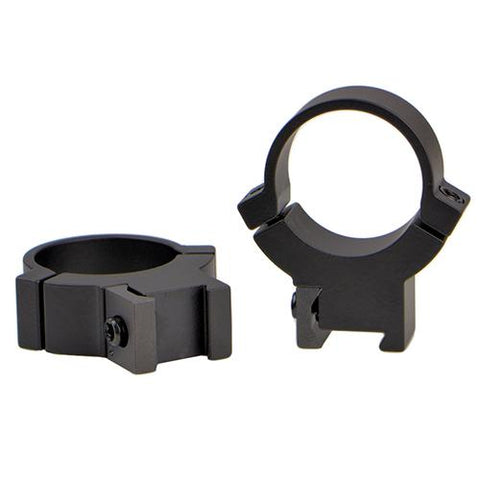 .22 Caliber Rings - 1", High Height, Rimfire, Matte Black