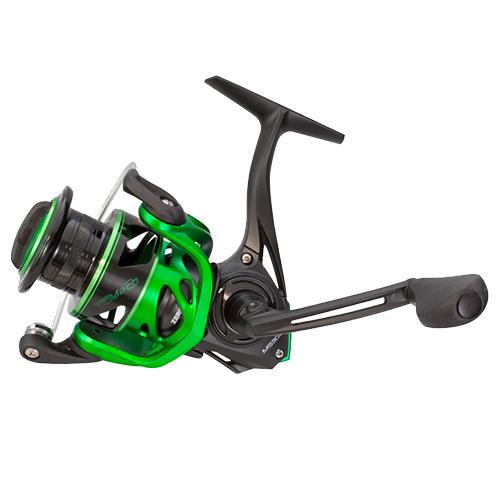 Mach Speed Spin Spinning Reel - 6.2:1 Gear Ratio, 10+1 Bearings, 30" Retrieve Rate, Ambidextrous, Boxed