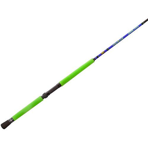 Wally Marshall Speed Stick Spinning Rod - 8' Length, 2 Piece. 4-12 lb Line Rate, 1-8-1-4 oz Lure Rate, Medium-Light Power