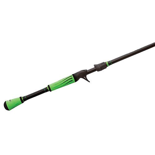 Mach Speed Stick Casting Rod - 7'3" Length, 1 Piece, 10-25 lb Line Rate, 1-2-3-8 Lure Rate, Medium-Heavy Power