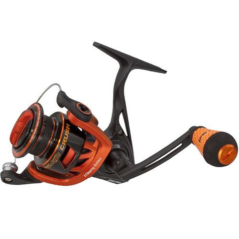 Mach Crush Speed Spinning Reel - 200 Reel Size, 6.2:1 Gear Ratio, 31" Retrieve Rate, 11 Bearings, Ambidextrous