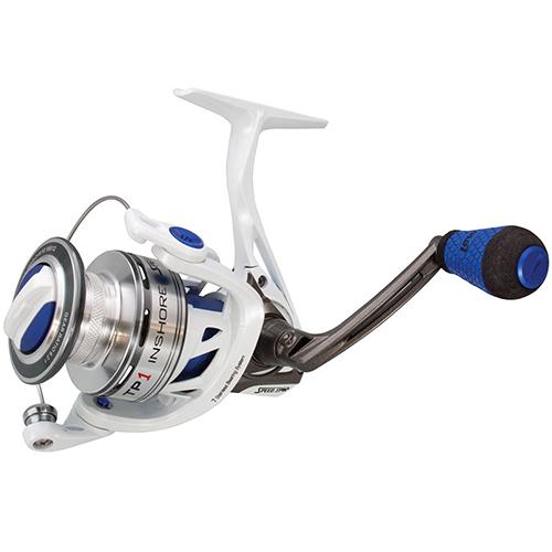 TP1 Inshore Speed Spinning Reel - 6.2:1 Gear Ratio, 32" Retrieve Rate, 7 Bearings, Left Hand