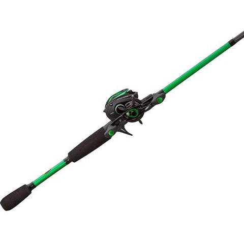 Mach Baitcast Combo - 7.1:1 Gear Ratio, 10 Bearings, 6'10 1pc Rod, Medium-Heavy Power, Right Hand