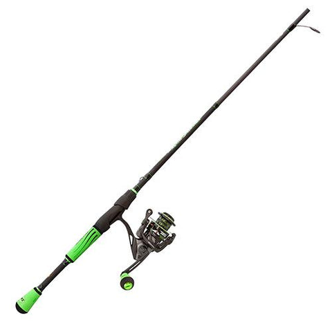 Mach II Spinning Combo - 6.2:1 Gear Ratio, 10 Bearings, 7' Length, 1pc, Ultra Light Power. Ambidextrous