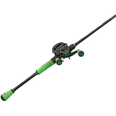 Mach II SLP Baitcast Combo - 7.5:1 Gar Ratio, 10 Bearings, 7'3" Length, 1pc, Medium-Heavy, Ambidextrous