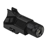 AR15 Green Laser with A2 Iron Front Sight Post, Black