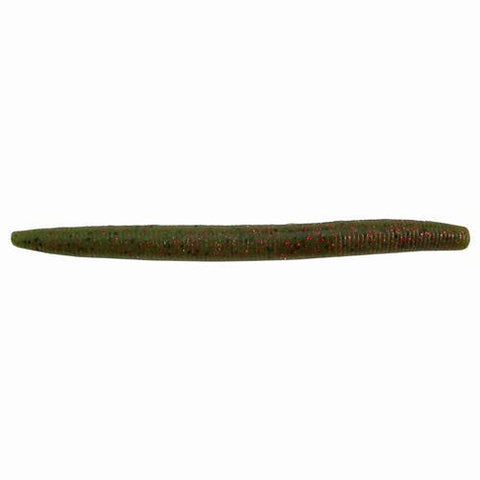 Zero Soft Bair Worm Lure - 5" Body Length Variable Depth, Watermelon Red Flake, Per 6