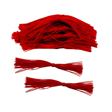 Bulk Skirts - Red Shad, Package of 50