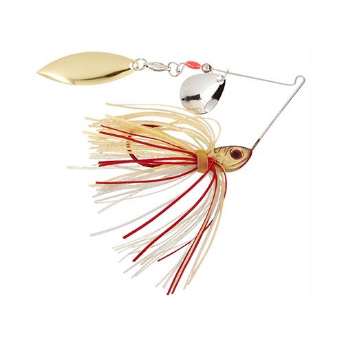 Bleeding Bait Spinnerbait Lure - 1-2 oz, Bleeding Gold Shiner, Per 1