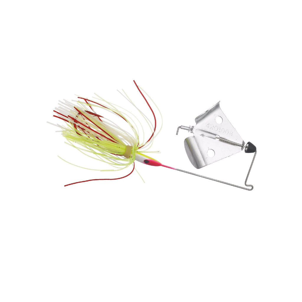 Bleeding Elite Buzz Bait Lure - 3-8 oz, Bleeding Chartreuse White, Per 1