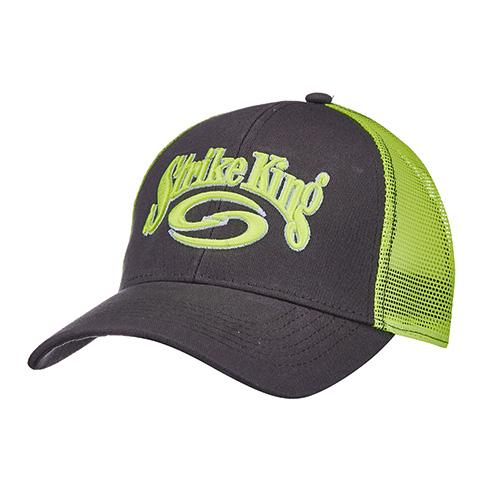 Trucker Cap - Charcoal Body-Green Neon Mesh