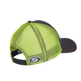 Trucker Cap - Charcoal Body-Green Neon Mesh