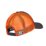 Trucker Cap - Charcoal Body-Orange Neon Mesh