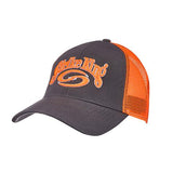 Trucker Cap - Charcoal Body-Orange Neon Mesh