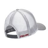 Trucker Cap - Gray Body-White Neon Mesh