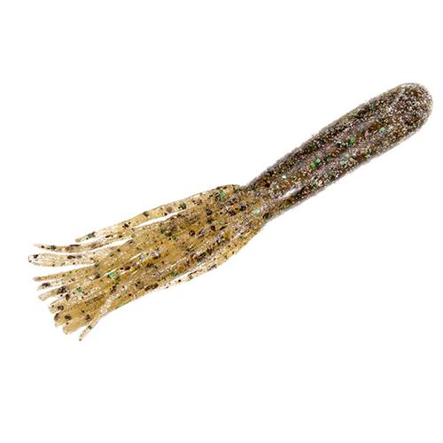 Coffee Tube Regular Soft Lure - 4 1-2" Body Length, Crazy Craw, Per 6