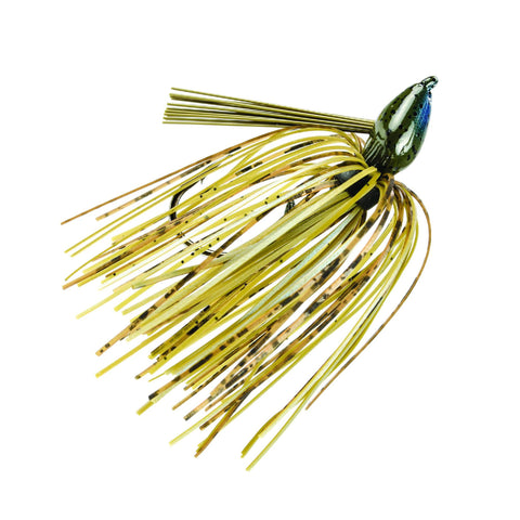 Denny Brauer Structure Jig - 2-0 Hook, 3-8 oz, Blue Craw, Per 1