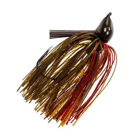 Denny Brauer Structure Jig - 4-0 Hook, 1-2 oz, Falcon Lake Craw, Per 1