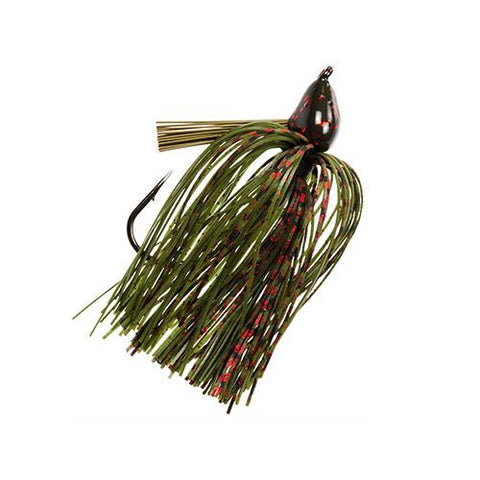 Denny Brauer Structure Jig - 4-0 Hook, 1-2 oz, Watermelon Flake, Per 1