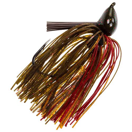 Denny Brauer Structure Jig - 5-0 Hook, 3-4 oz, Falcon Lake Craw, Per 1