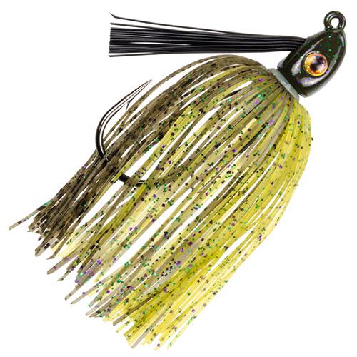 Hack Attack Heavy Cover Swim Jig - 5-0 Hook, 3-8 oz, Candy Craw, Per 1