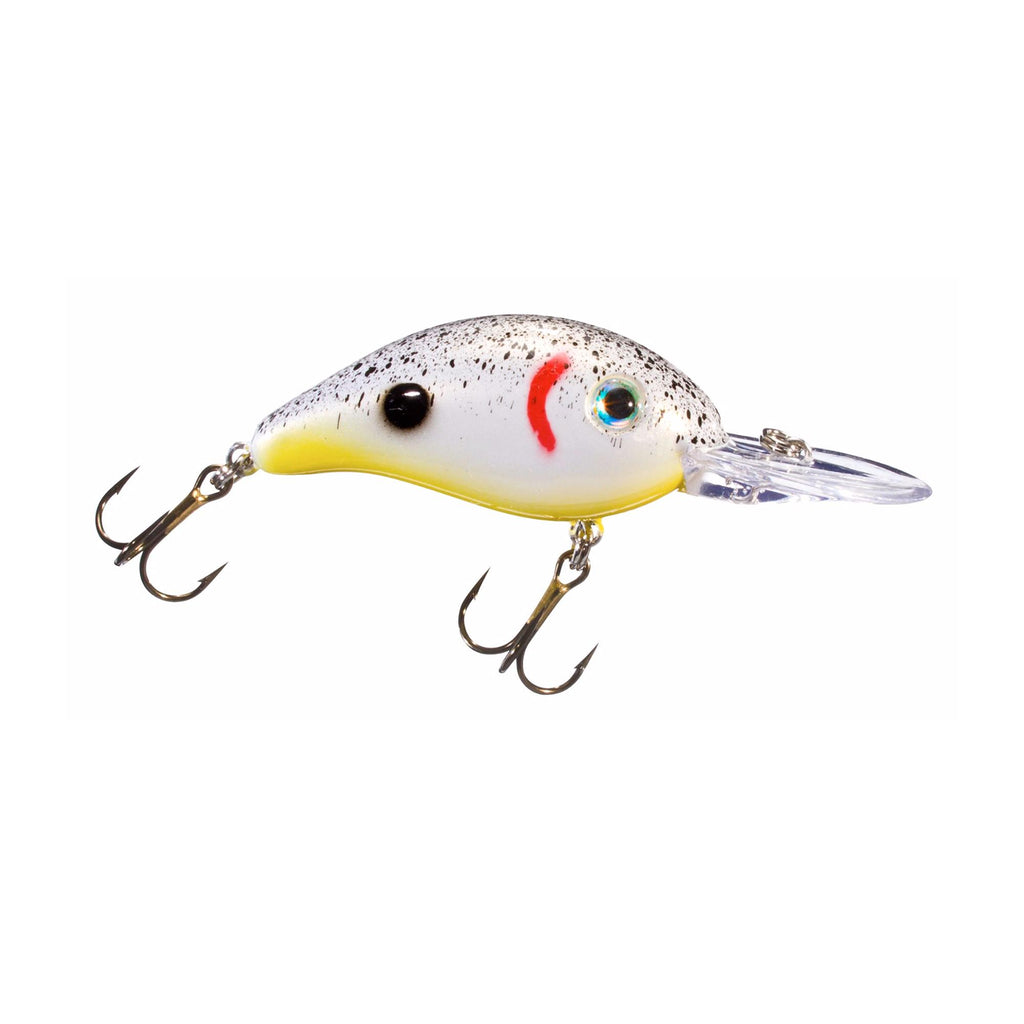 Series 3 Crankbait Hard Lure - 3-8 oz, 8' Depth, Pearl Splatterback Chart Belly, Per 1