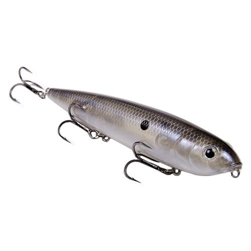 KVD Sexy Dawg Topwater Hard Bait Lure - 4 1-2" Body Length, 3-4 oz, Blue Gizzard, Per 1