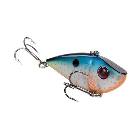 Red Eyed Shad 1-2 oz Hard Lipless Crankbait Lure - 3 1-4" Length. 8' Depth, Two Number 6 Treble Hooks, Pumpkinseed, Per 1