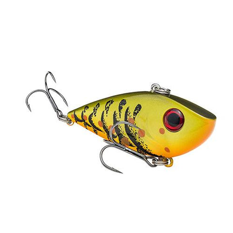 Red Eye Shad Tungsten 2 Tap - 2 1-2" Body Length, Variable Depth, 2 No 6 Treble Hooks, Grn Pumpkin Craw, Per 1