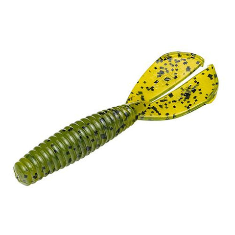 Rage Twin Tail Baby Menace Soft Lure - 3" Body Length, Watermelon Seed, Per 9