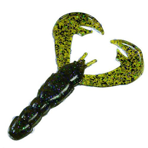 Rage Tail Craw Soft Lure - 4" Body Length, Candy Craw, Per 7