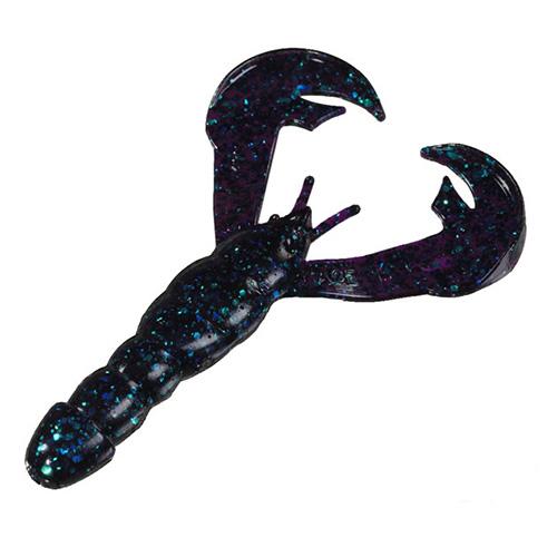 Rage Tail Craw Soft Lure - 4" Body Length, June Bug, Per 7