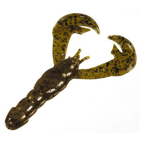 Rage Tail Craw Soft Lure - 4" Body Length, Green Pumpkin, Per 7