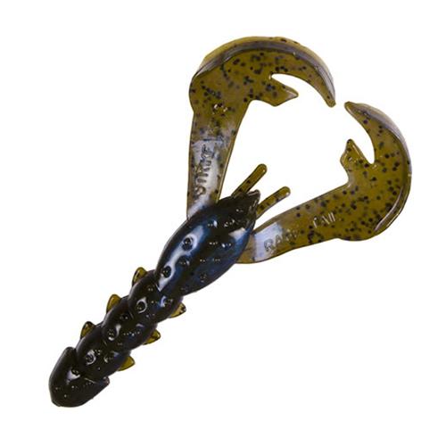 Rage Tail Lobster Soft Lure - 4 1-2", Blue Craw, Per 5