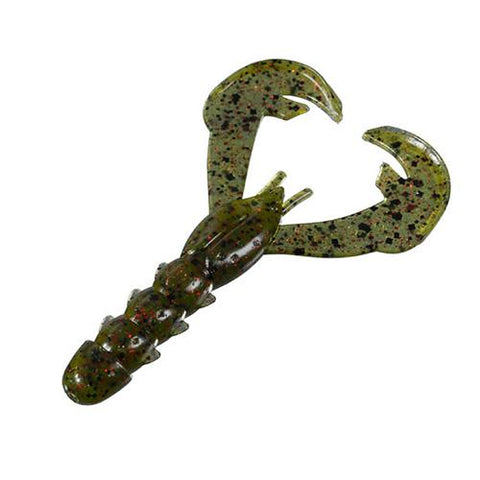 Rage Tail Lobster Soft Lure - 4 1-2", Watermelon Red and Black, Per 5