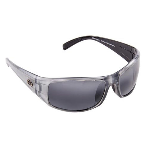 S11 Optics Sunglasses - Okeechobee Style, Two Tone Frame, Gray Lens