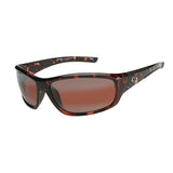 S11 Optics Sunglasses - Bristol Style, Shiny Brown Tortoise Shell  Frame, Dark Amber Brown Lens