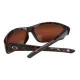 S11 Optics Sunglasses - Bristol Style, Shiny Brown Tortoise Shell  Frame, Dark Amber Brown Lens