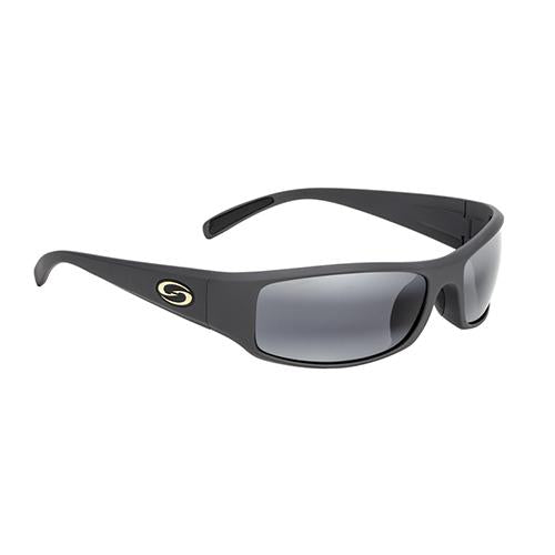 S11 Optics Sunglasses - Okeechobee Style, Rubberized Matte Gray Frame, Gray Lens