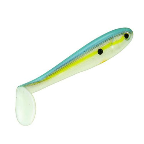 Shadalicious Soft Bait Lure - 3 1-2" Body Length, Sexy Shad, Per 6