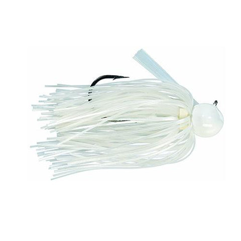 Tour Grade Football Jig - 3-8 oz, White. Per 1