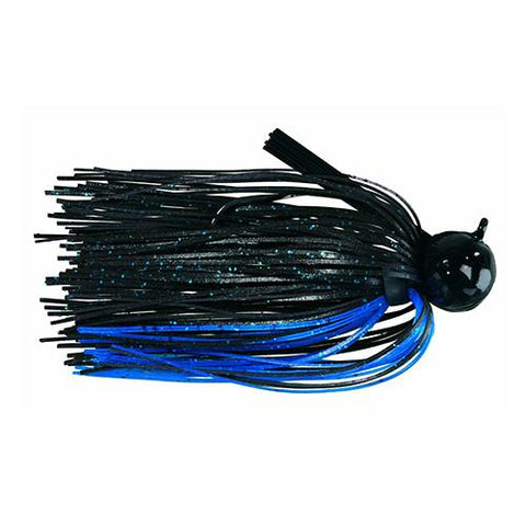 Tour Grade Football Jig - 3-8 oz, Black-Blue. Per 1