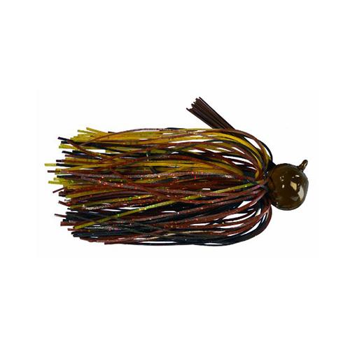 Tour Grade Football Jig - 3-8 oz, Black-Brown Amber. Per 1