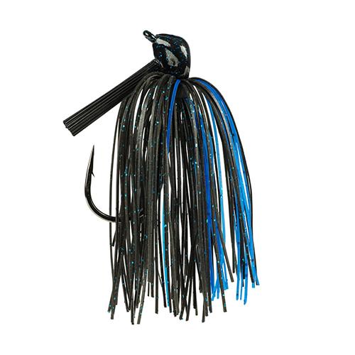 Tour Grade Skipping Jig - 1-2 oz, Black-Blue, Per 1