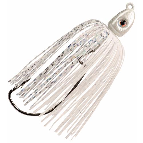 Swinging Swim Jig - 1-2 oz, 4-0 Hook, White, Per 1